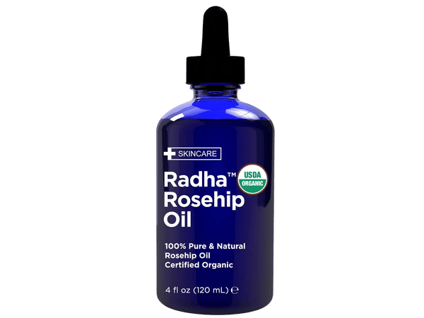 Rosehip Seed Oil USDA Certified Organic , By Radha Beauty.