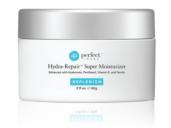 Hydra-RepairTM Super Moisturizer Enhanced with hyaluronic, panthenol, vitamin E, and ferulic - pH 6.2-7.0